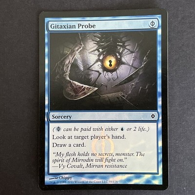 MTG FOIL Gitaxian Probe - New Phyrexia - Magic: The Gathering #4