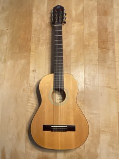 Konzertgitarre 1/2 Akustik mit Tasche Ideal für Kinder Gitarre mit Tasche