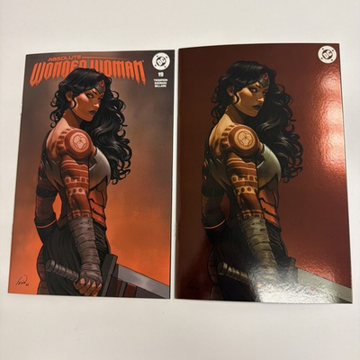 #ad Absolute Wonder Woman #19 Ivan Talavera Exclusive Trade Foil Set $39.99