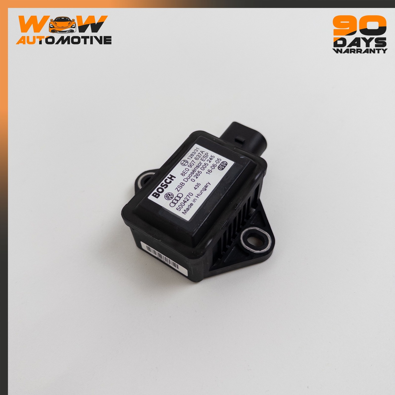 Bentley Continental Flying Spur 2009-2013 REAR Yaw rate sensor P/N 8E0907637A