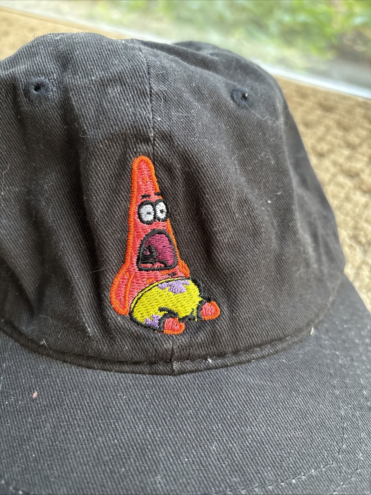 SpongeBob SquarePants Patrick Star Black adult me… - image 1