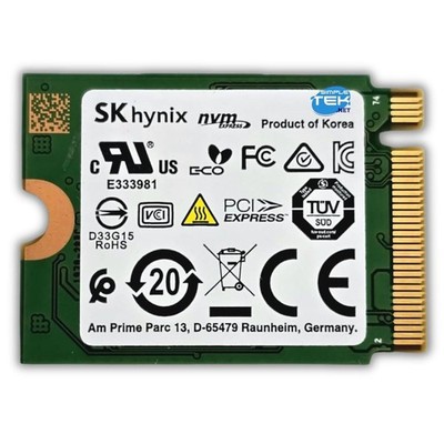 Skhynix Bc501 Ssd 2230 256Gb Nvme Pcie Hfm256gdgtng-87A0A  Refurbished