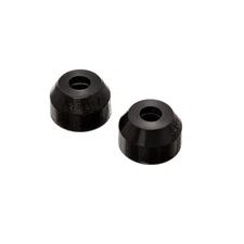 Energy Suspension 9.13101G; Tie Rod Dust Boots Black, 1.36 Base, .55 Pin, Pair
