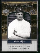 2008 Upper Deck Yankee Stadium Legacy #223 Waite Hoyt