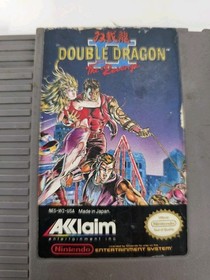 Double Dragon II: The Revenge Nintendo NES Authentic Cartridge Tested