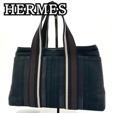 Hermes Troca Horizontal PM Mini Tote Bag Leather 80cm Used