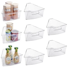 Oubonun Lazy Susan Organizers Set of 8, 12.8’’ x 11.7’’