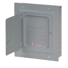 BR 125 Amp 8-Space 16-Circuit Indoor Main Lug Loadcenter with Flush Door