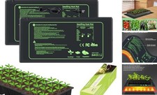 Seedling Heat Mat 2 Pack Heat Mats for Seed Starting Plants Indoor Growing