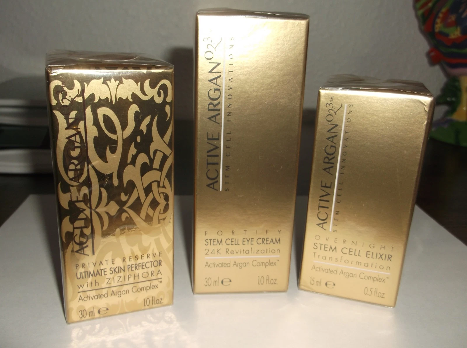 Active Argan Complex Q23 Stem Cell Cream & Elixir, Skin Perfector