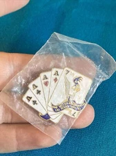 Vintage 1982 Simi Valley Roadrunners Las Vegas Tour ‘82 Pin Sealed NEW Rare Item