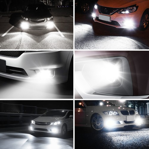 AUXITO H10 9145 9005 9045 LED Fog Light Daytime Running Light Replace Halogen X4 - Foto 6 di 11