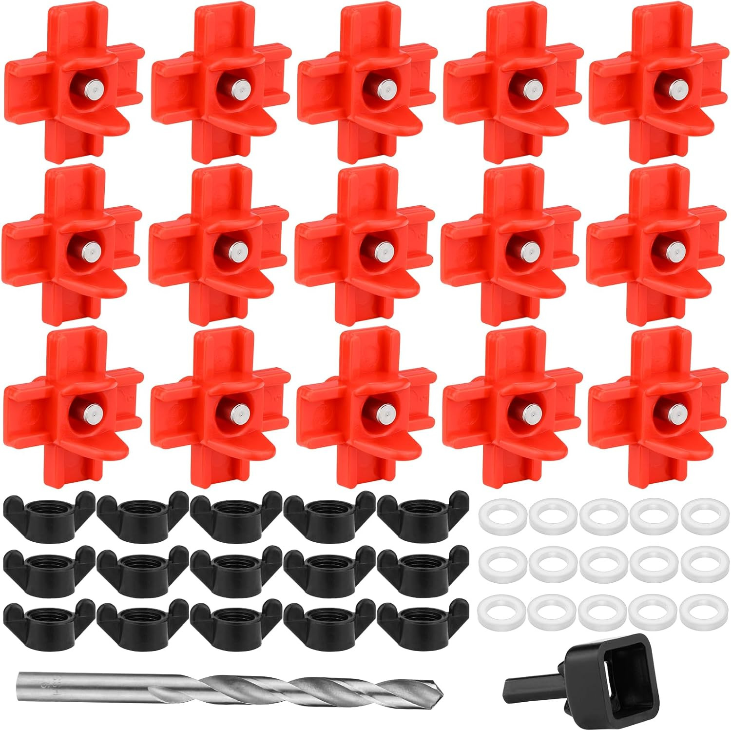 Chicken Water Nipples, 15 Pcs Horizontal Poultry Automatic Waterer Nipples for B