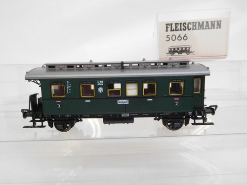 eso-08979	Fleischmann 5066 H0 Personenwagen DRG 37919 2./3.Kl.  | Zustand: Gebraucht