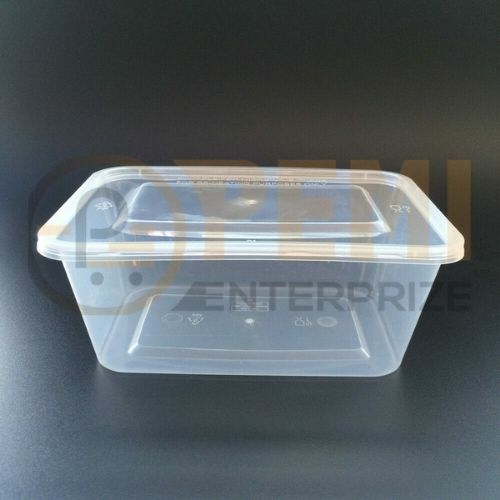 0 X 1000ml Plastic Containers Clear With Lids Microwave Safe Satco Heavy Duty Ebay