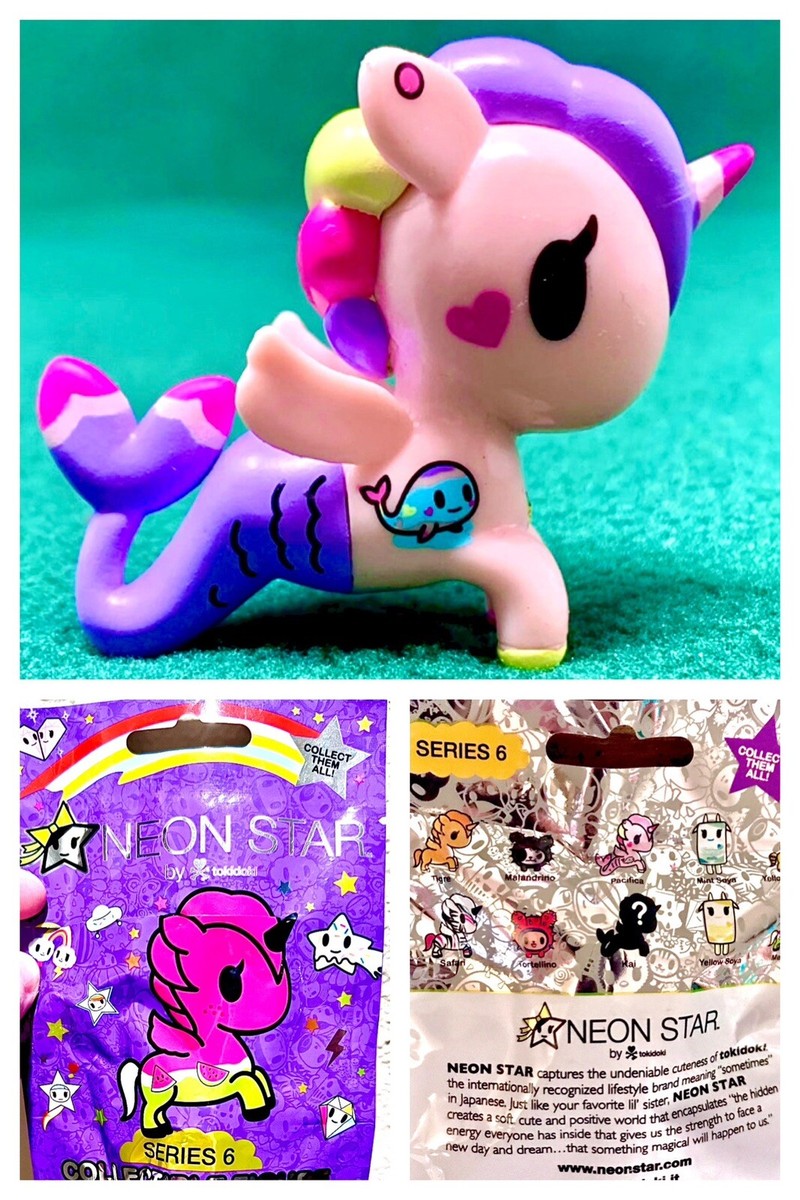 リバティトーキョーNEON GID LIMITED ver バニラ Neon Star Pacifica Tokidoki Mermicorno Series6 Mermaid Unicorn