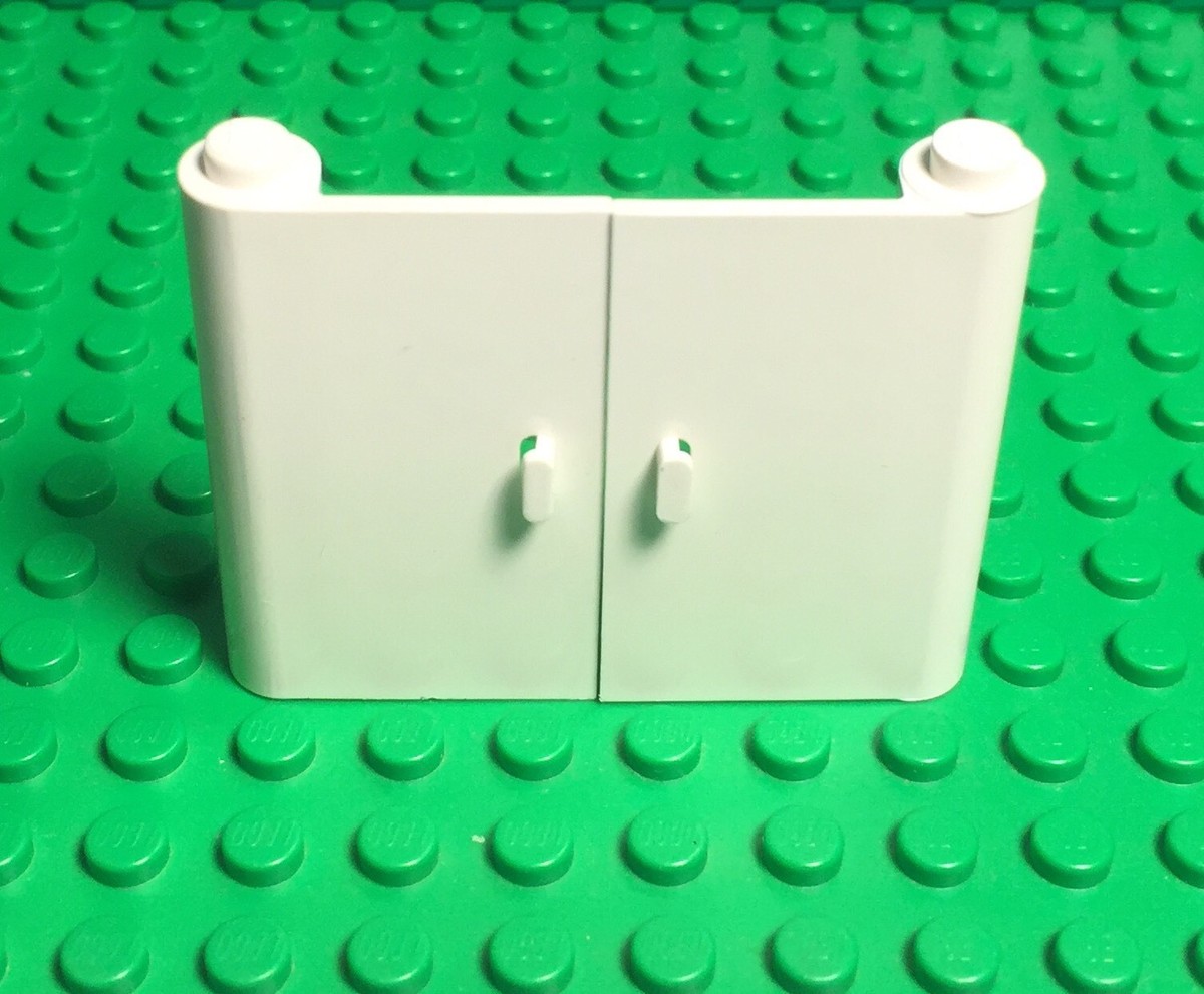 Lego 1 Pair/Set 1x3x4 White Left / Right Door (older Version) | eBay