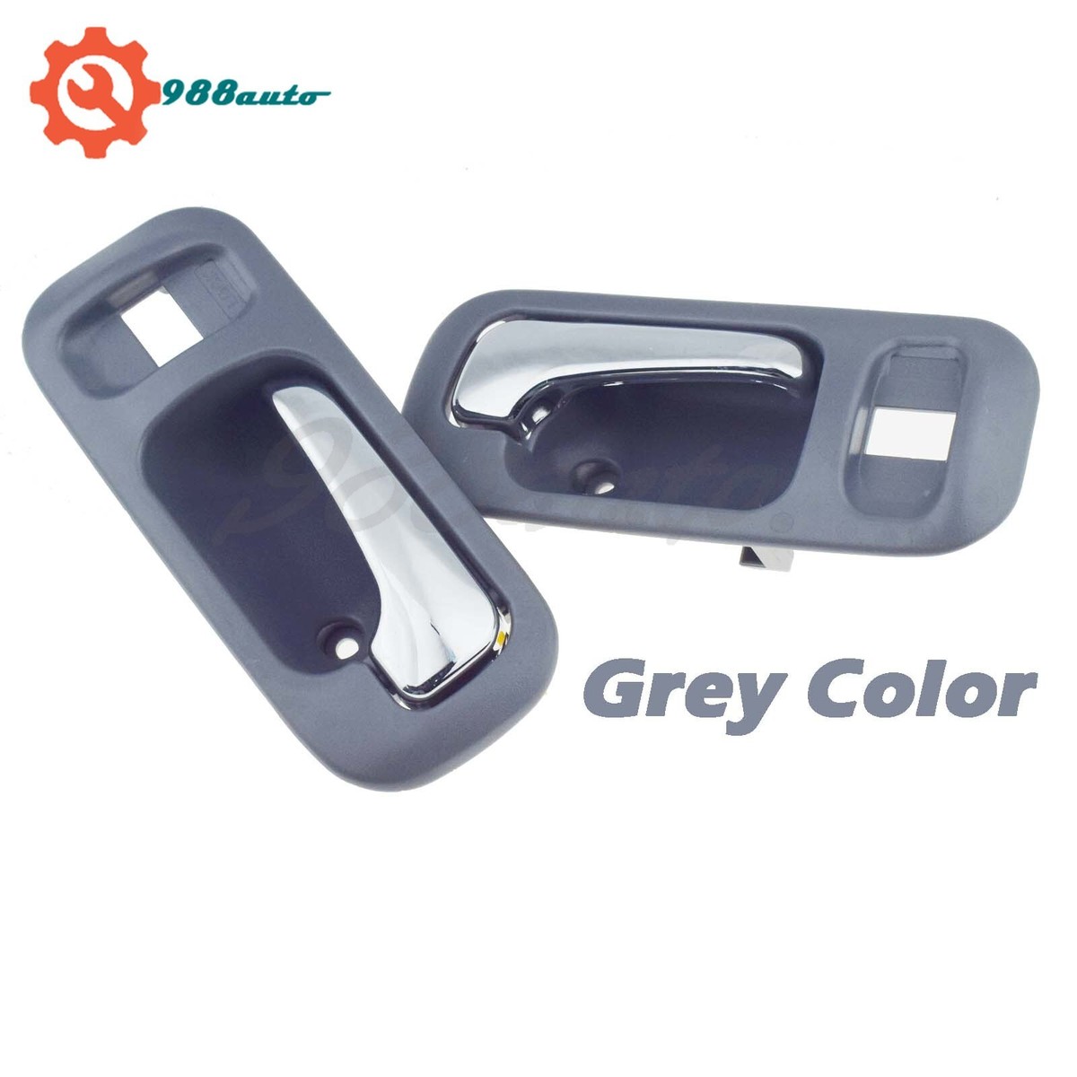 Complete Set Of 4 Exterior Door Handles For Honda Odyssey 1995-1998 – Front & Rear, Primed, Ready To Paint