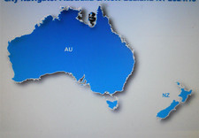 2026 Australia New Zealand map for COMPATIBLE Garmin GPS Read List Compatible