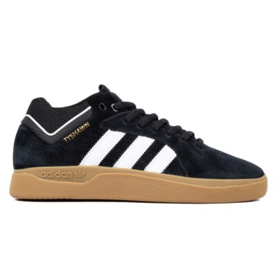 Adidas Tyshawn Men s Sneaker Skate Shoe Black Athletic #946