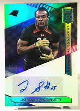 Jordan Scarlett 2019 Panini Donruss Elite Rookie Autograph #RA-JS /199 Panthers