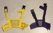 Dog Muzzle Mouth Cover Anti Bite Barking Chewing Mesh Mask - Set Of 2 - S/M