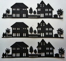 House  Garden Paper Die Cut Embellishment Craft Scrapbooking Photo Invitations