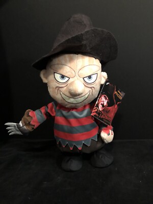 NEW 15  ANIMATED FREDDY KRUEGER from ''Nightmare in Elm Street'' Creepy Fun 