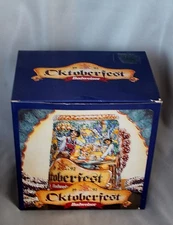 1992 Anheuser-Busch Budweiser Oktoberfest Stein Ceramarte Brazil CS185 #2388