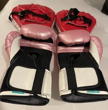 Gants De Boxe Everlast Prostyle Rose/Blanc 8oz - Femme