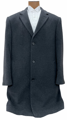 calvin klein wool overcoat