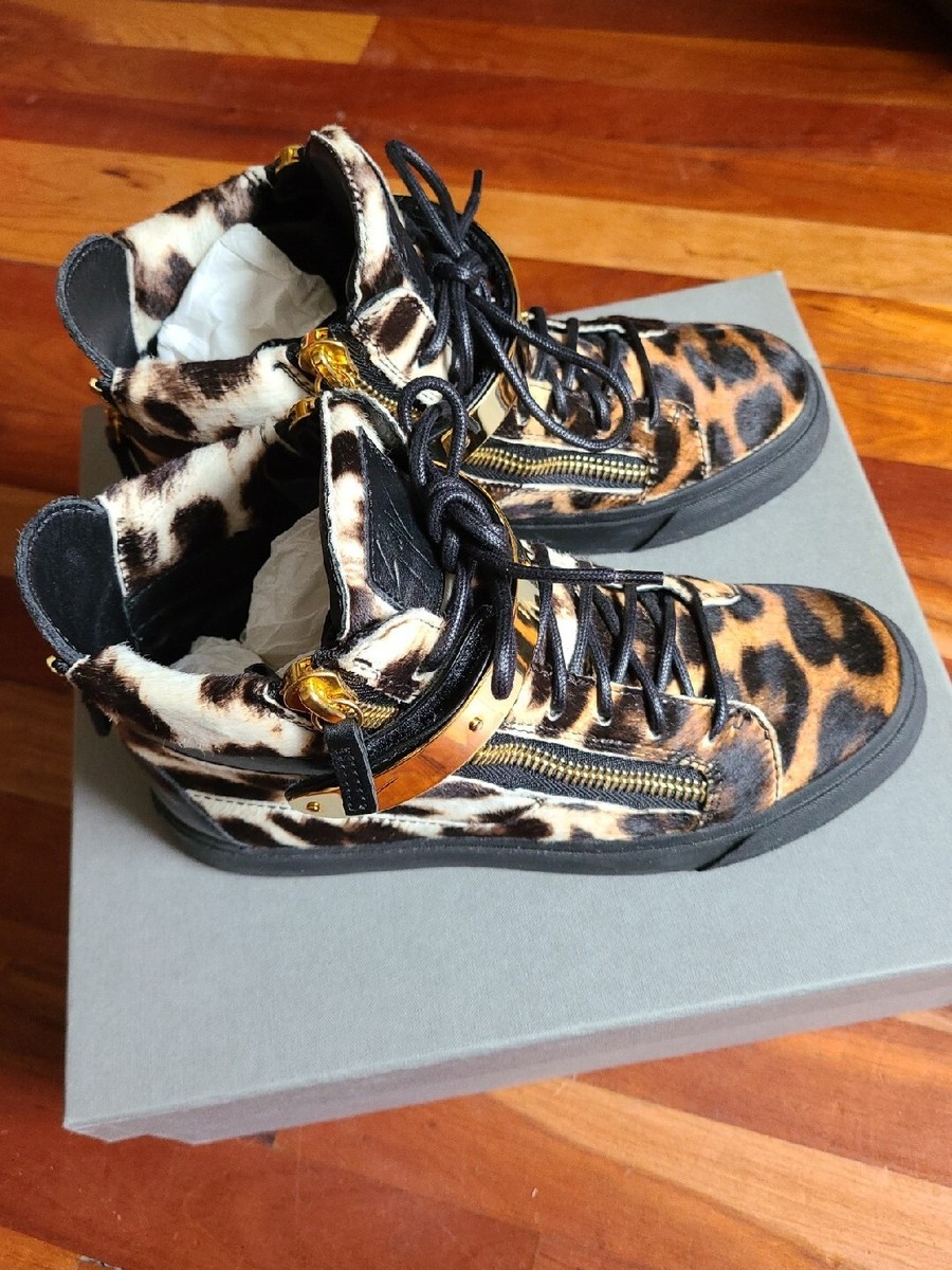 Giuseppe Zanotti THOMAS Calf Hair Zebra Print Espadrille Shoes Sz 11 US 44 EUR Animal Print Espadrille Casual Shoes for Men for sale | eBay main image 2