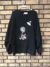 1999 Vtg XL Sweatshirt Warner Brothers Looney Tunes Bugs bunny- Used W/ Flaws