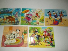 LOTTO  5 Mini Puzzle (anni 80) come nuovi