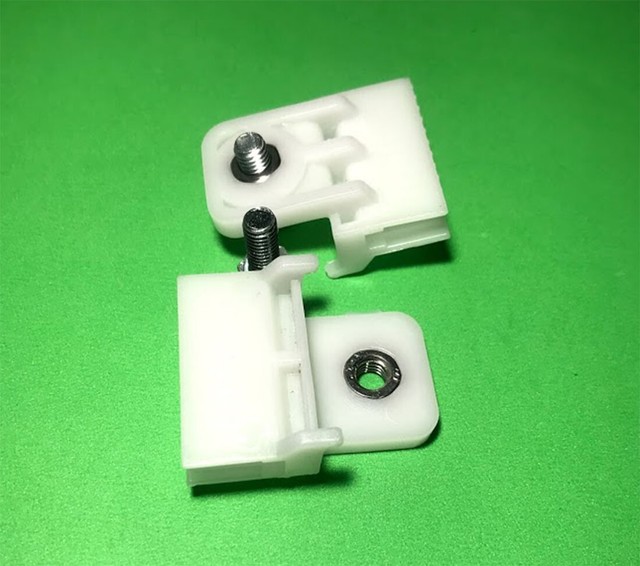 Bolt Door Glass Window Track Clips Fits Isuzu DMax Dmax Holden