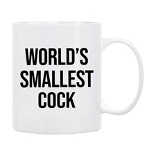 11oz Funny Humorous Mug, World's Smallest Coffee Mug, Novelty Gift
