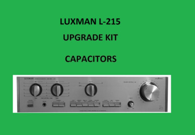 Stereo Amplifier LUXMAN L-215 Repair KIT - all capacitors | eBay
