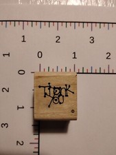 Thank You Rubber Stamp 020