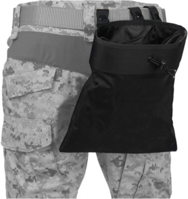 Military Tactical MOLLE Large Dump Pouch Magazine Drop Pouch