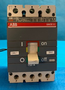 ABB S3N150TW 150 a Circuit Breaker 3p 600v W/shunt Trip TS3N150TW | eBay