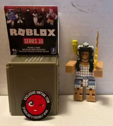 Roblox Series 10 Creator Sparkling's Friendly Wink CODE MESSAGED