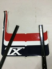 NOS Polaris 78 TX 250 340 440 Hood Deck Decal Vintage Snowmobile 7071466