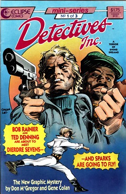 Detetives Inc.: A Terror of Dying Dreams, Volume 1 #1, Eclipse Comics, 1987