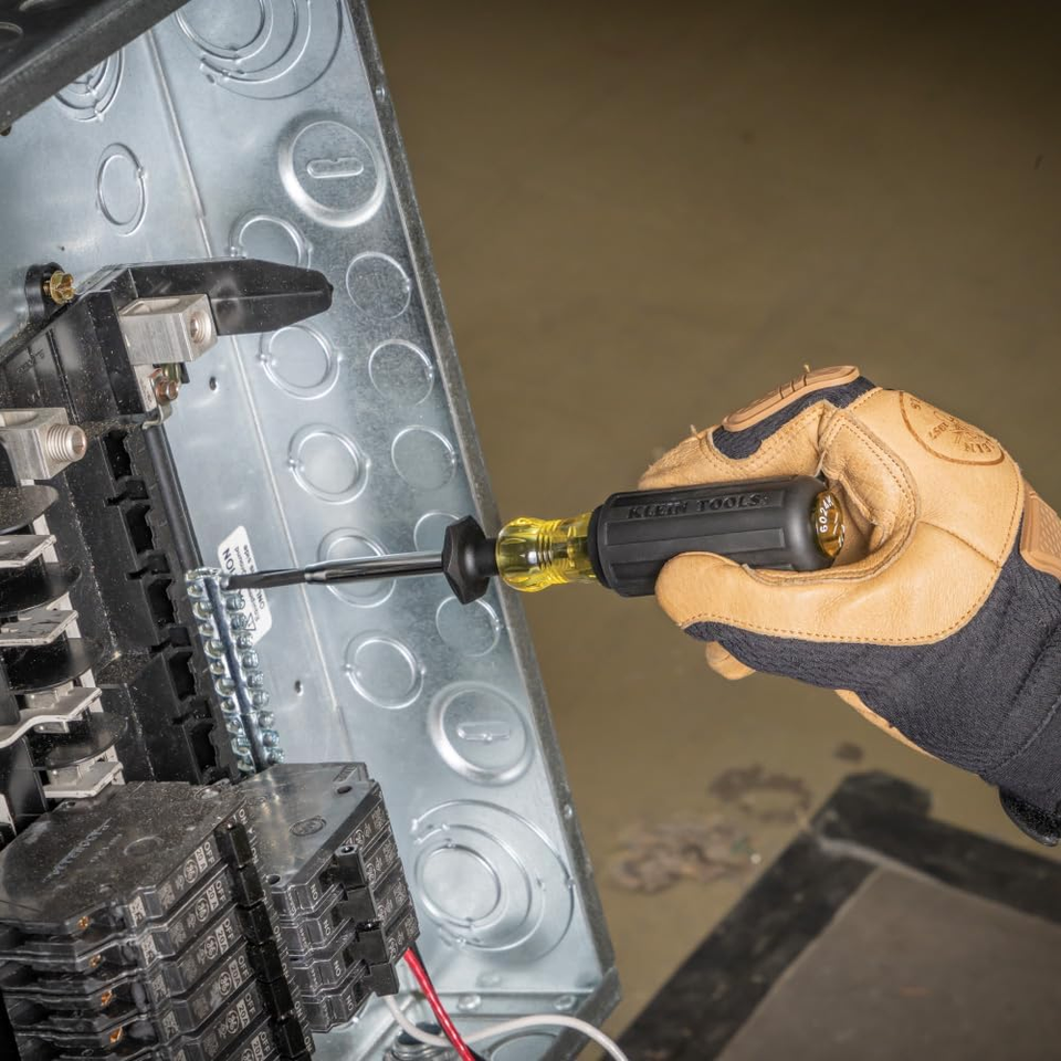 85153K Slotted ScrewHolding Screwdriver Set, 3/16Inch, 1/4Inch Split