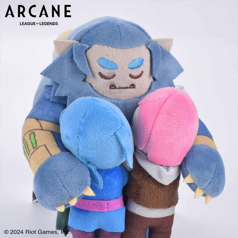 Official League of Legends Arcane Season 2 Warwick Hug Plush Doll