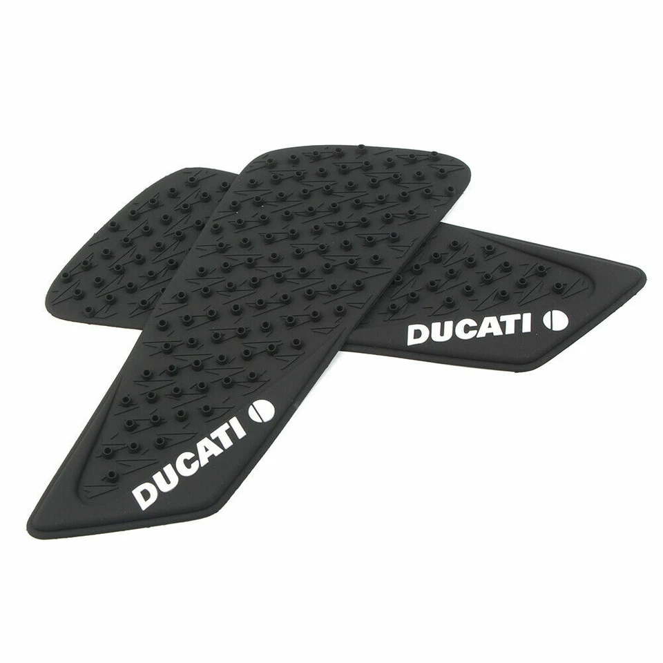 Protector de empuñaduras laterales de combustible para rodilla almohadilla de gas de tracción del tanque para Ducati 848/1098/1198 Foto 3 de 4