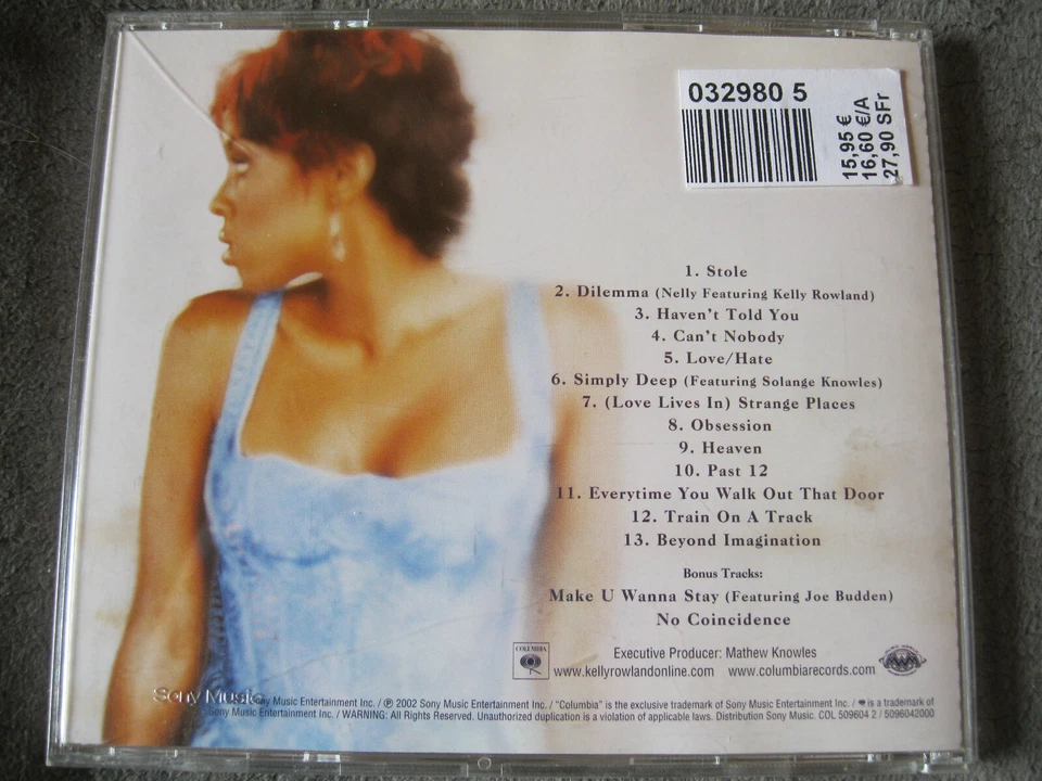 Musik CD Kelly Rowland Simply Deep Dilemma Obsession Past 12 - Bild 2 von 2