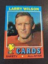 1971  TOPPS  # 20 LARRY WILSON   VB 1059
