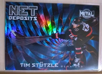 Tim Stützle Net Deposits - Ottawa Senators - Upper Deck Metal Universe 2020-21