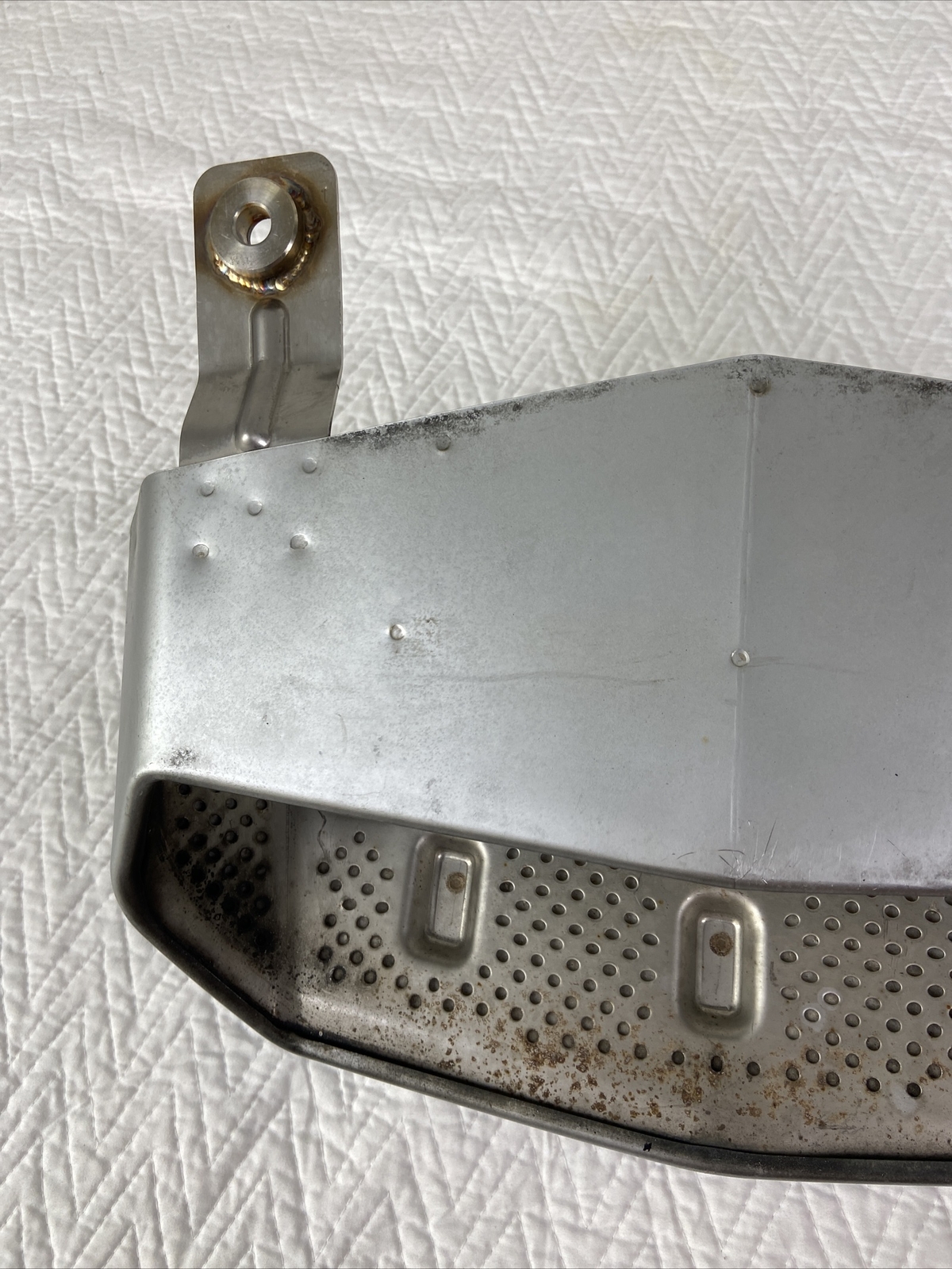 LAMBORGHINI AVENTADOR 470253697C EXHAUST OUTLET MUFFLER TIP OEM